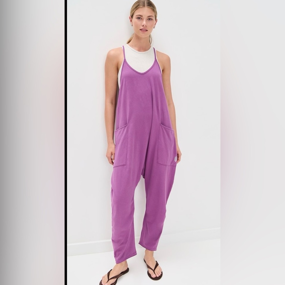 Free People Movement FP Hot Shot Body Romper Size small Lilac Purple Sold Out